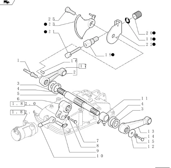 5176508 - Вал с шлицами